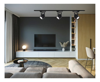 Foco Lampara Riel Monofásico Porta Ampolleta 220v Decorativo - Deus Group 