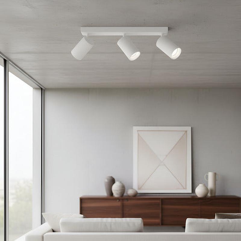 Aplique Triple Porta Ampolleta Dicroica Dirigible