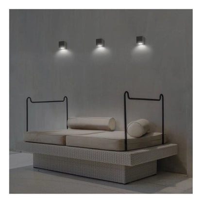 Pack 3 Aplique Led Kapelle Ip54 Simple Gu10 Konnergie Deus - Deus Group 