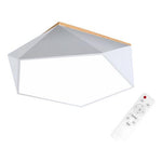 Lámpara Led 72w 40cm Sobrepuesta Moderna Pentágono + Control - Deus Group