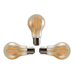 Pack 3 Ampolleta E27 Led A60 4w 2700k Konnergie Deus - Deus Group