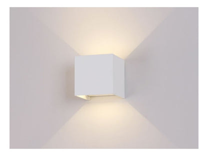 Pack 2 Aplique Led Exterior Ip54 3000k Shaula Konnergie Deus - Deus Group 