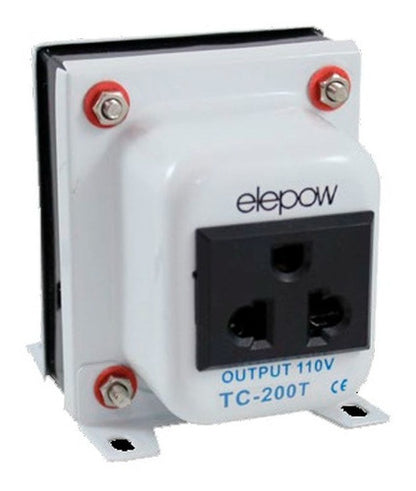 Autotransformador De Voltaje 200w Con Tierra Genérico - Deus Group 