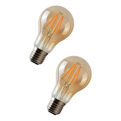 Pack 2 Ampolleta E27 Led A60 4w 2700k Konnergie Deus - Deus Group