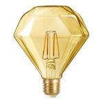 Ampolleta LED Vintage Diamante Retro G95 4W Ámbar 2700K - Deus Group