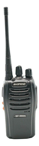 Intercomunicador Baofeng 7246 Walkie Talkie Hasta 30km Color Negro - Mi tienda 