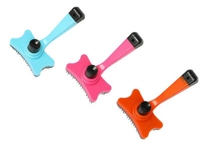 Cepillo De Facil Limpieza Con Boton Extractor Para Mascota Color Según Stock Cerda Plástica - Deus Group 