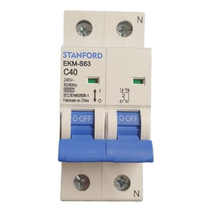 Interruptor Automático 2p 40a 6ka 240v C40 Sec - Deus Group