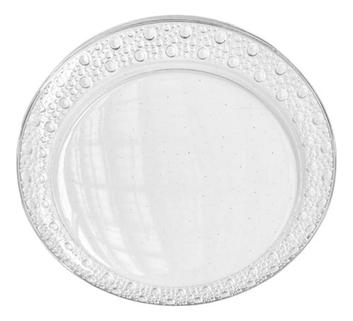 Lámpara Plafón Led 48w 26cm Redondo Sobrepuesto Elegante - Deus Group 