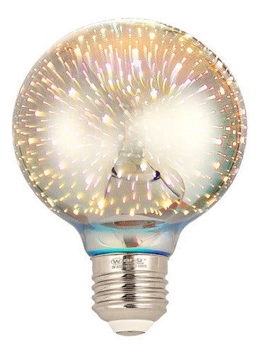 Ampolleta LED 1.5W RGB Globo Decorativo Colores - Deus Group 
