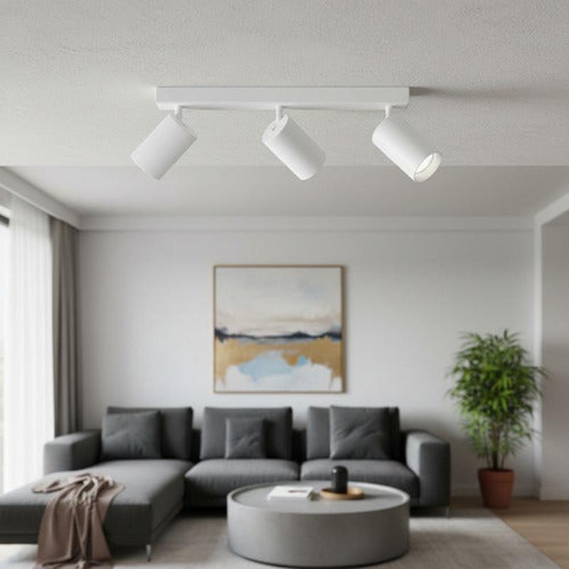 Aplique Triple Porta Ampolleta Dicroica Dirigible