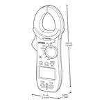 Pinza Amperimetrica Tester Multimetro Tenaza 600v Crown - Deus Group