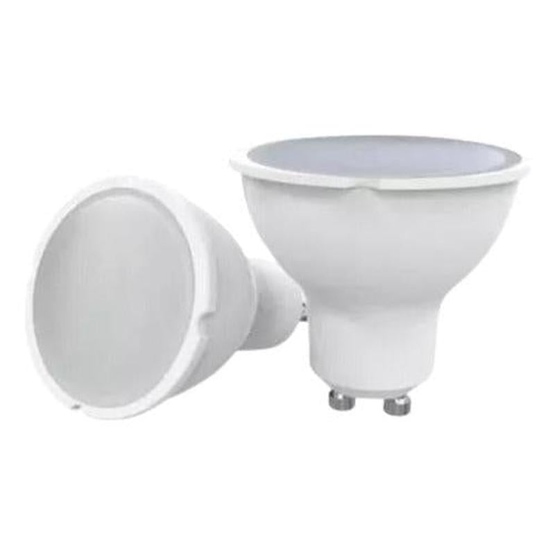 Ampolleta LED GU10 5W Empavonada 100° Cálido Frío - Deus Group