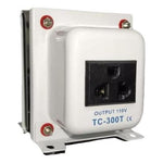 Auto Transformador Corriente 220v A 110v 300 Watts + Tierra - Deus Group