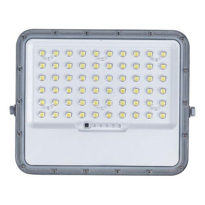 Foco Proyector Led Con Panel Solar 1400lm Luz Fria + Control - Deus Group