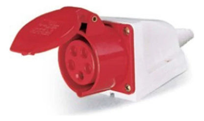 Enchufe Industrial Hembra Sobrepuesta Ip44 16a 380v 3p/n/t - Deus Group 