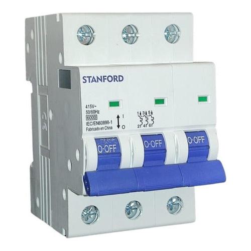 Interruptor Automático 3p 50a 6ka 415v C50 Sec - Deus Group