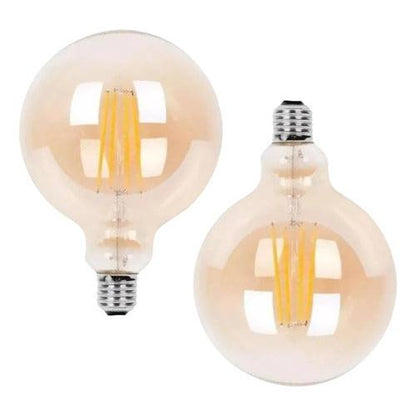 Pack 2 Ampolleta E27 Led G80 8w 2700k Konnergie Deus - Deus Group