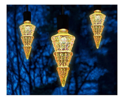 Ampolleta LED 3W RGB Diseño Árbol Navideño Decorativo Colores - Deus Group 