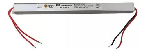 Fuente De Poder Slim 24v 48w Cinta Foco Cámara Switching