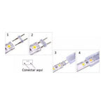 50 Unidades Cinta 2835 220V Pin Conector Konnergie Deus - Deus Group