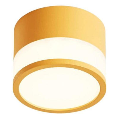 Panel Sobrepuesto Con Vidrio Decorativo Led 7w Luz Cálida - Deus Group