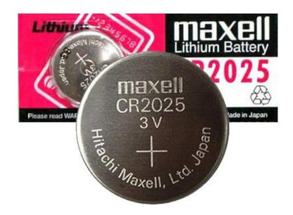 Tira 5 Pilas  Cr2025 Tipo Botón Japonesa /maxell - Mi tienda 