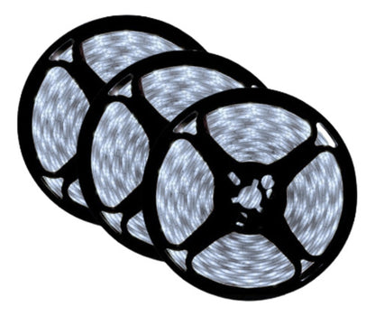 Pack 3 Cinta LED 12V 20W/Metro | 240LED/Metro | 5 Metros - Deus Group 