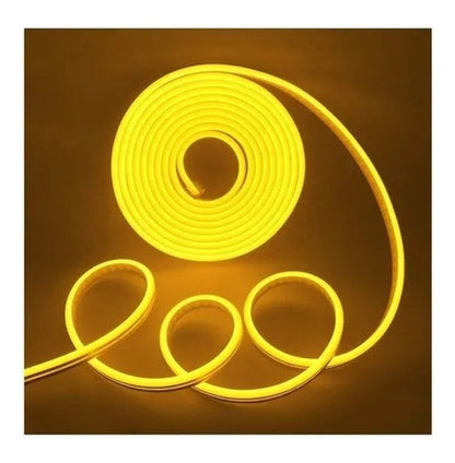 Cinta Led Neon 10 Metros + Conector Al 220v Colores A Elegir