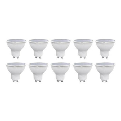 Pack 10 Ampolletas Sec Led Dicroicas Empavonadas Gu10 5w - Deus Group