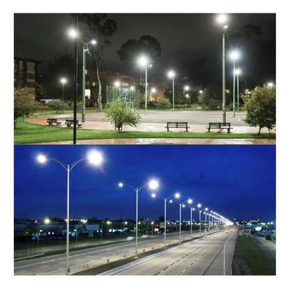 Luminaria Publica Rv Alumbrado Con Fotocelda Integrada 150w - Deus Group 