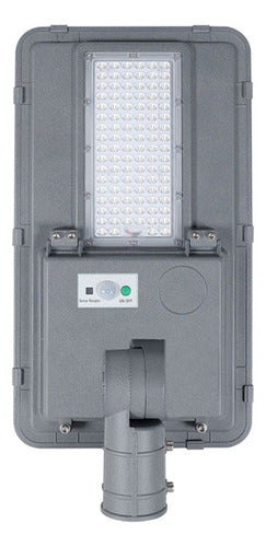 Luminaria Alumbrado Publico Panel Solar Luz Fria + Control - Deus Group 