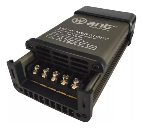 Fuente De Poder 24v 5a 120w Ip40 Cinta Foco Cámara Switching