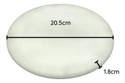 Foco Panel Plafón Led Sobrepuesto Redondo 36w Elegante - Deus Group 