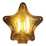 Ampolleta LED Vintage Estrella 4W Ámbar 2700K - Deus Group