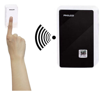 Pulsador Timbre Inalámbrico 220v Ip44 Indicador Led Altavoz - Deus Group 