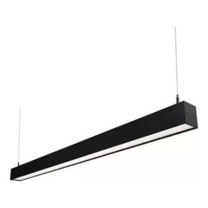 Lampara Led Lineal Colgante Pendant Negro 40w Driver Osram - Deus Group