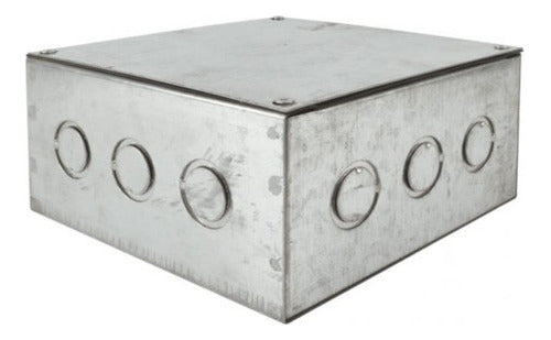 Caja Metálica Para Distribución Pregalvanizada  200x200x100 - Deus Group 