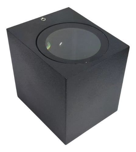 Aplique Led Exterior Kapelle Ip54 Simple Gu10 Konnergie Deus