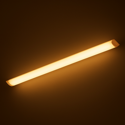 Tubo Led T5 Batten Con Base Empavonado 9w 60cms
