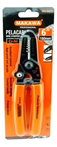 Alicate Pelacable 6 Pulgadas Cortador Herramienta Pinza