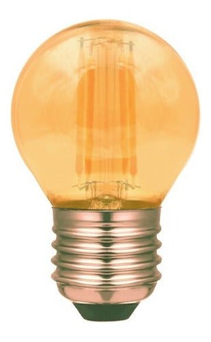 Ampolleta Filamento LED G45 4W Tipo Vintage Decorativa