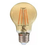 Ampolleta LED A60 Vintage Filamento 8W E27 2700K Ámbar - Mi tienda