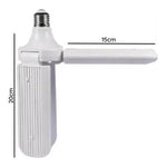 Ampolleta LED Fan 3 Ángulos Ajustable 45W Luz Fría E27 - Mi tienda