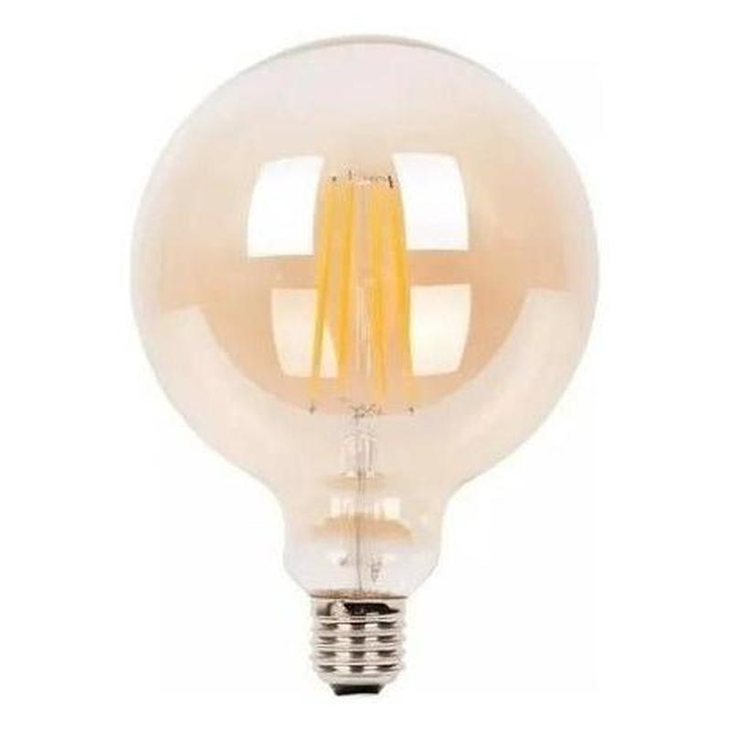 Ampolleta LED G80 Globo Vintage Filamento Retro 8W E27 2700K - Mi tienda