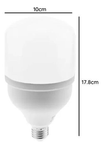 Ampolleta LED T100 30W E27 Empavonada - Mi tienda 