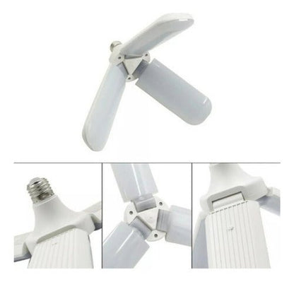 Ampolleta LED Tipo Ventilador Plegable 45W - Mi tienda 