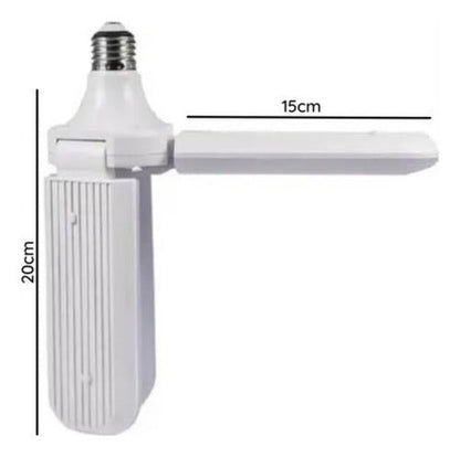 Ampolleta LED Tipo Ventilador Plegable 45W - Mi tienda 