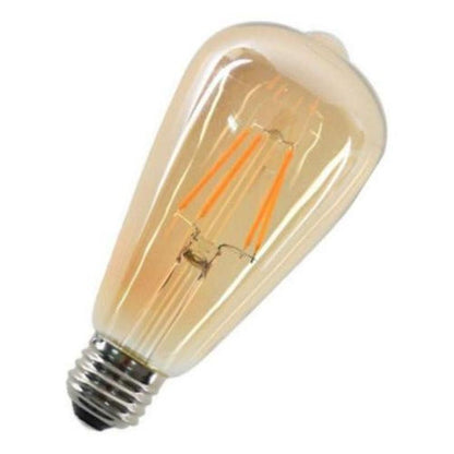 Ampolleta Vintage Decorativa LED Edison Filamento E27 4W - Mi tienda