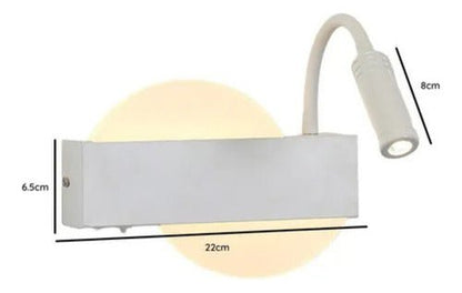 Aplique Lampara Foco Led Muro 6w Elegante Decoración Hogar - Mi tienda 